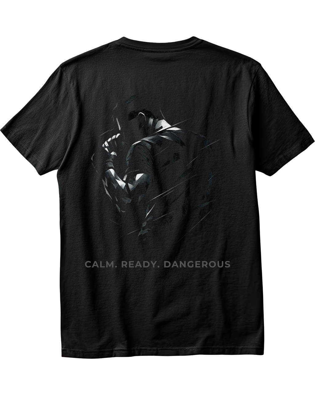 Calm. Ready. Dangerous. AMK Fight Wear T-Shirt