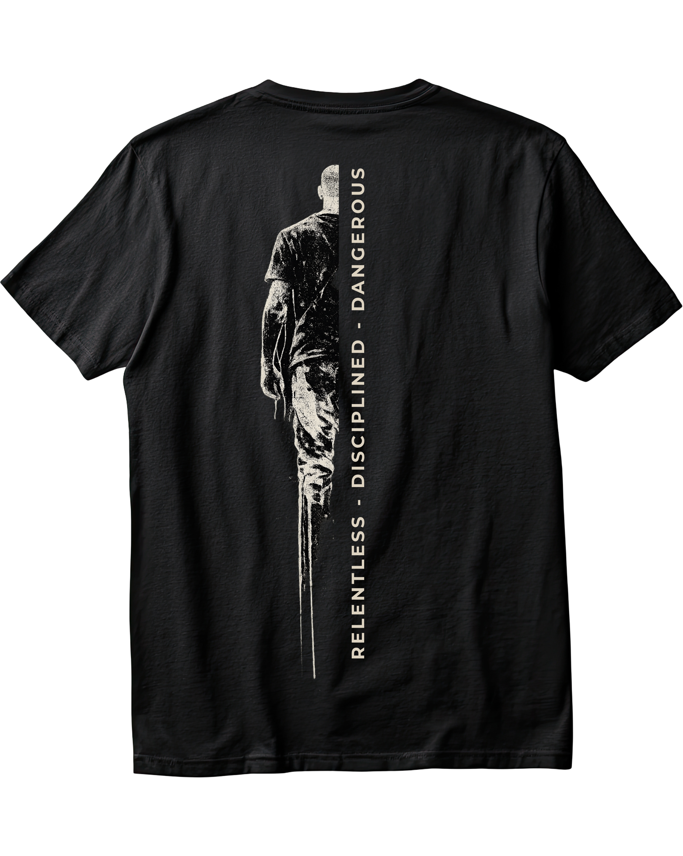 Relentless Disciplined Dangerous. AMK Fight Wear T-Shirt