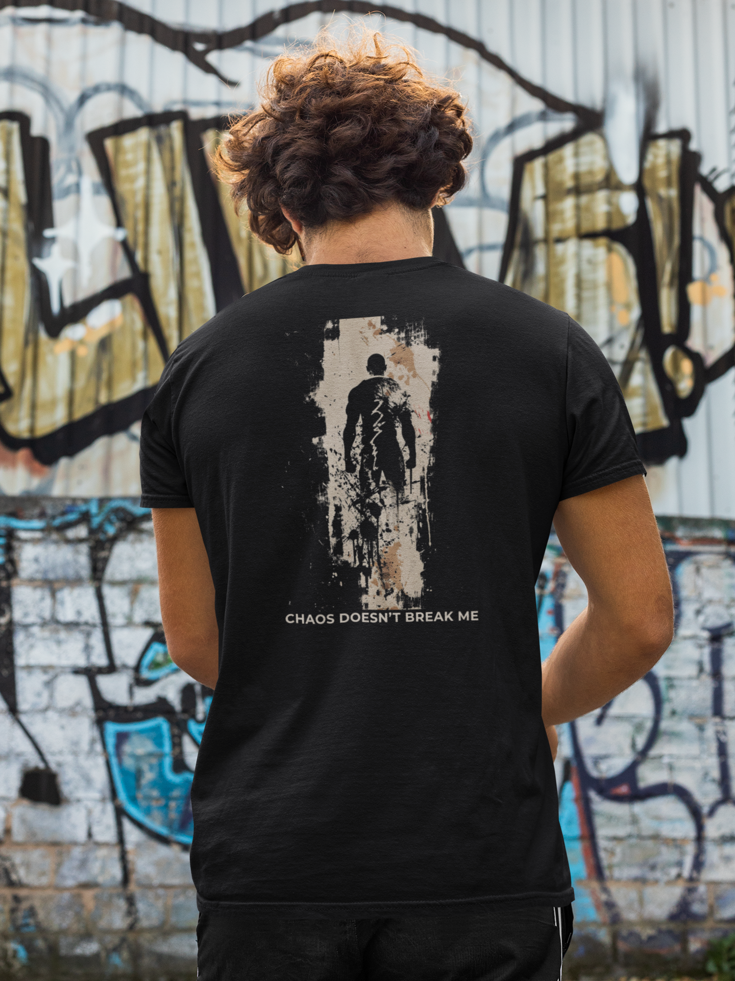 Chaos doesn't break me. AMK Fight Wear T-Shirt