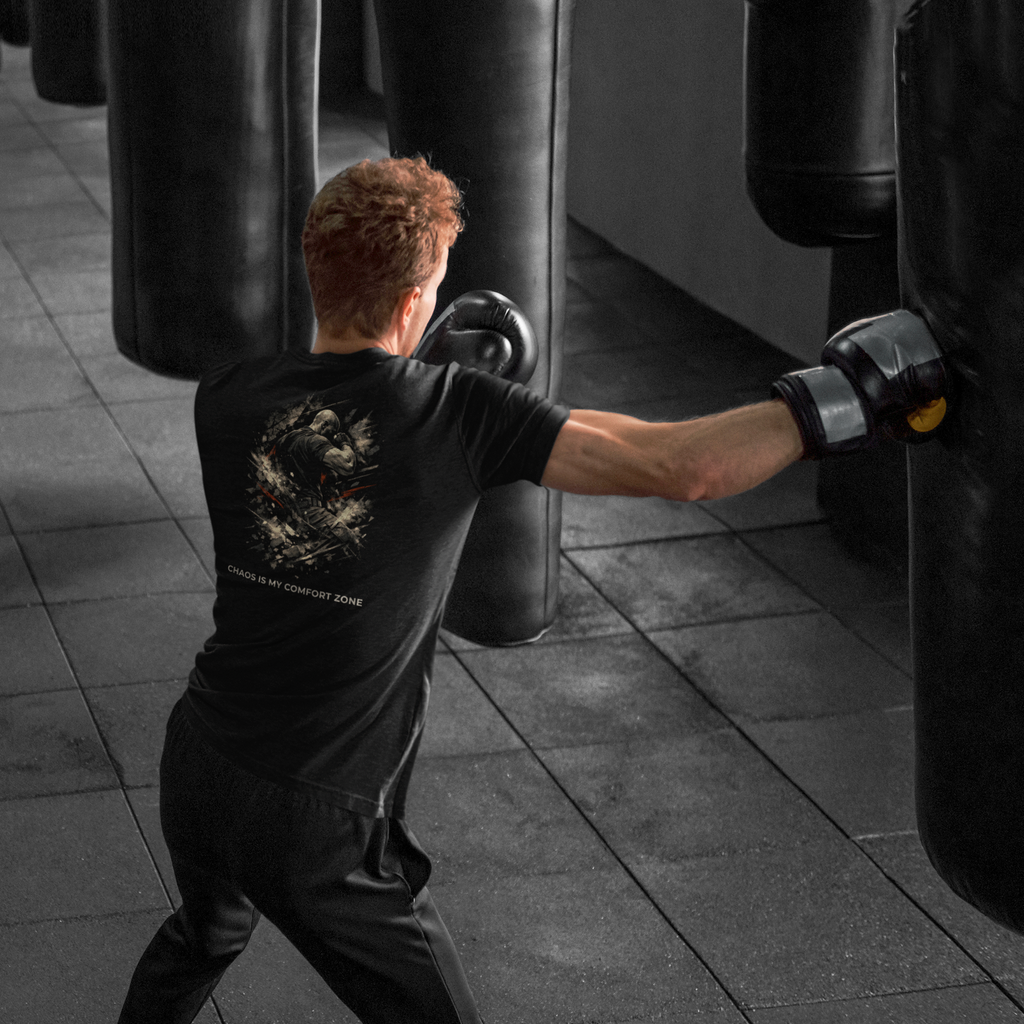 Chaos is my comfort zone. AMK Fight Wear T-Shirt