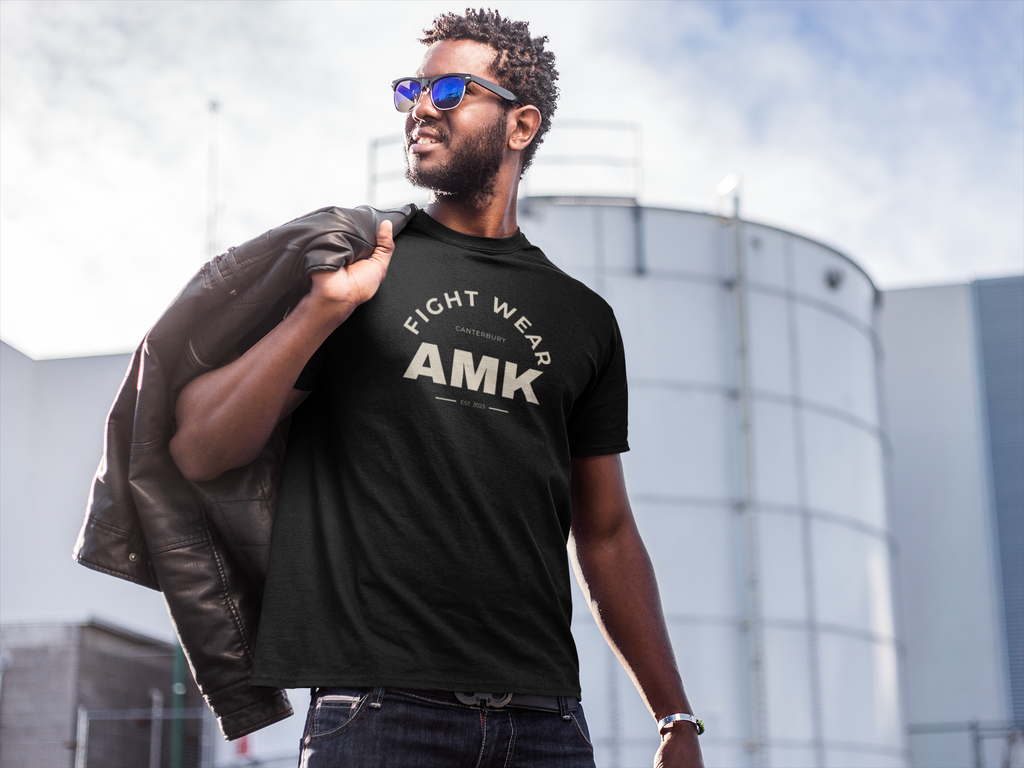 Relentless Disciplined Dangerous. AMK Fight Wear T-Shirt